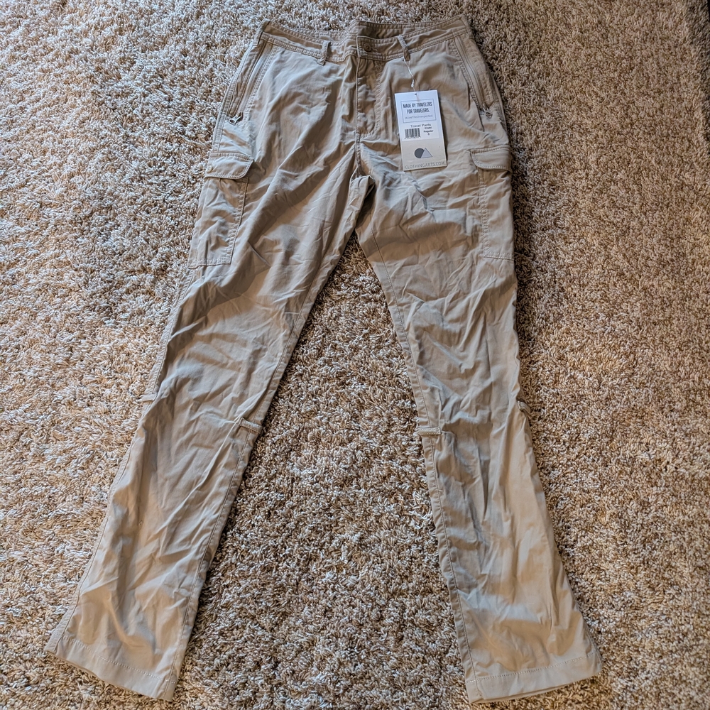 Tan Cargo Pants